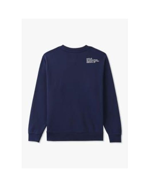 Replay Blue S Crewneck Sweatshirt for men