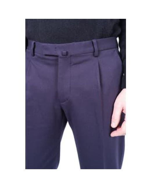 Coton stretch smart pantal BRIGLIA pour homme en coloris Blue