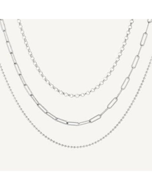Renné Jewellery White Chains