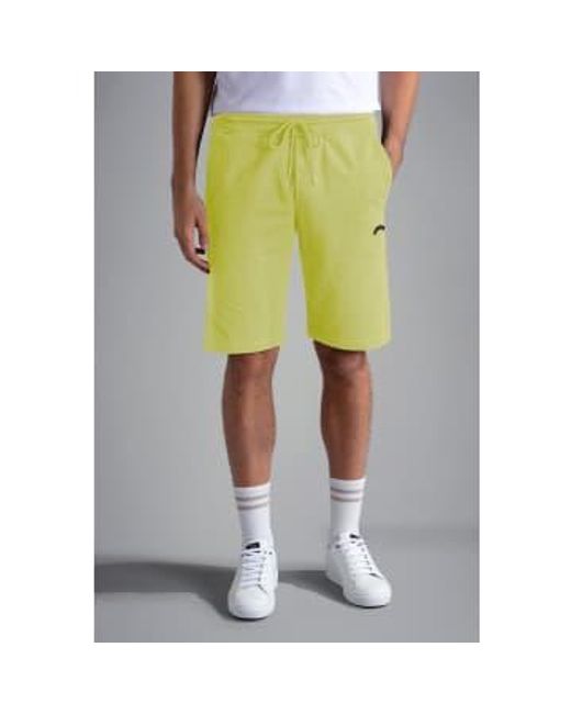 Pantalones cortos algodón algodón hombres Paul & Shark de hombre de color Green