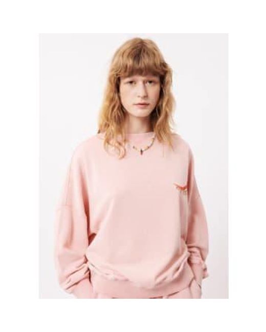 FRNCH Pink Ethel Sweater Xs