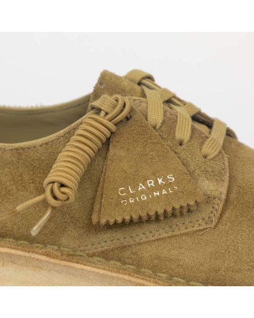 Clarks ORIGINALS Zapatos de gamuza Coal London para hombre