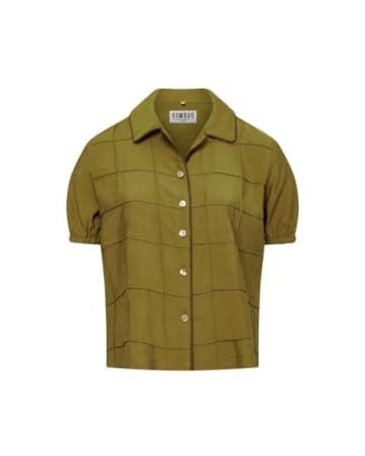 Komodo Green Zori Shirt Khaki Xs