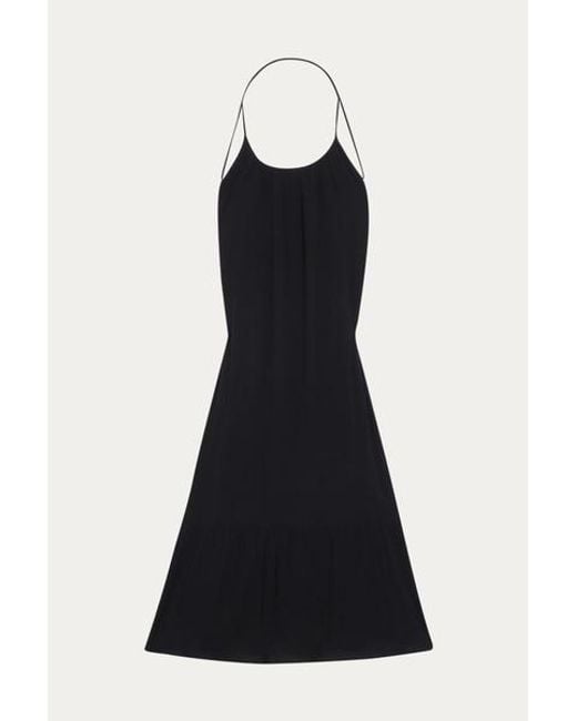 Robe mi-longue à dos ouvert Maelle Noir Ba&sh en coloris Noir | Lyst