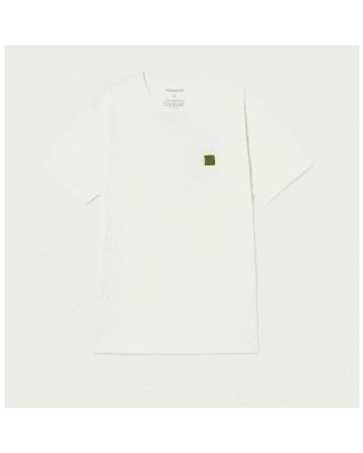 Thinking Mu Grüner sol-weißes t-shirt in White für Herren