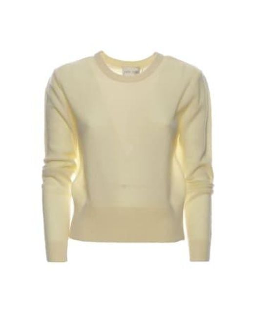 Forte Forte Sweater For Woman 11119 My Knit Vanilla 1 di Forte Forte in Natural