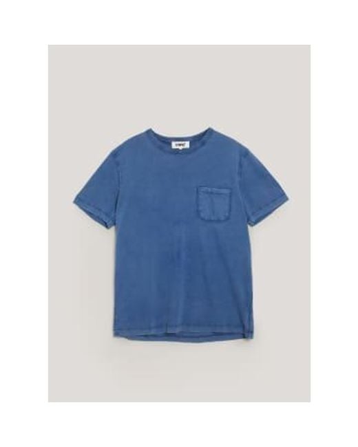 YMC Blue Wild Ones Pocket T-shirt for men
