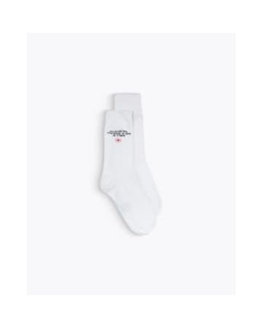 Homecore White Tra Socks Today for men