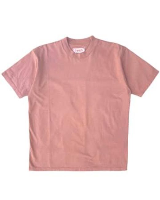 Fresh Pink Max Cotton Tee for men