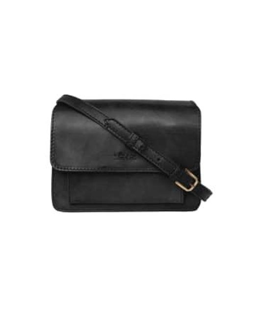 O My Bag Black Harper Mini Leather