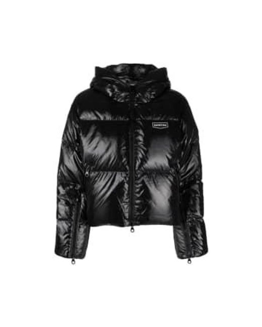 Duvetica Black Bellatrix Puffer Down Jacket 42