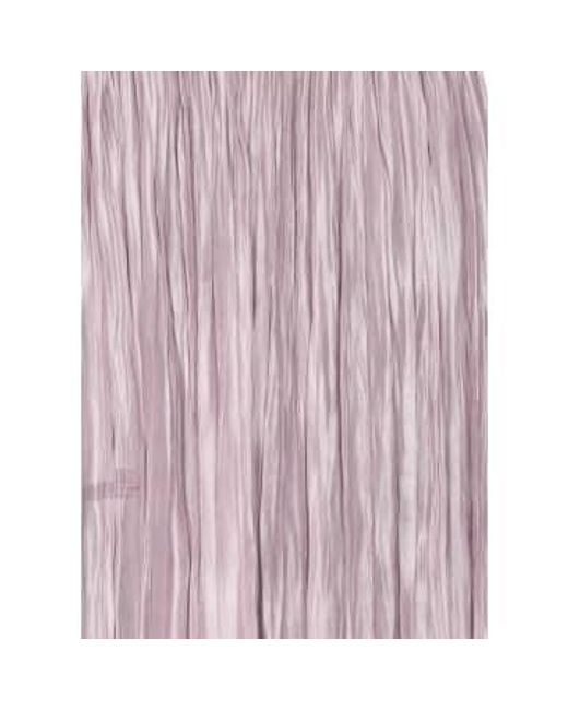 Roberto Collina Purple Woven Rever Plisse Skirt Xs / Lilac