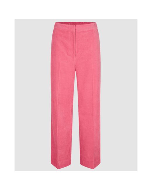 Second Female Cordie Camellia Rose New Classic Trousers in Pink | Lyst