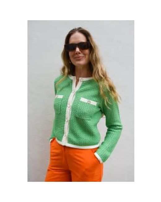 Suncoo Green Knitted Gilet 0