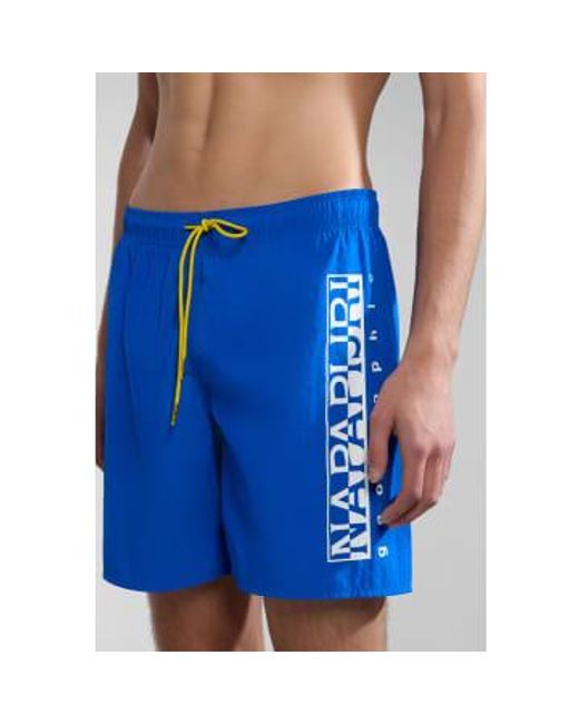 Napapijri Blue Box Swimshorts for men