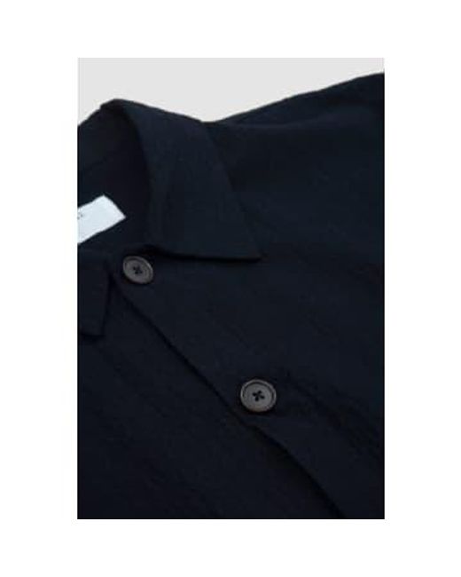 Universal Works Blue Travail Overshirt Dark Navy Ospina Cotton S for men