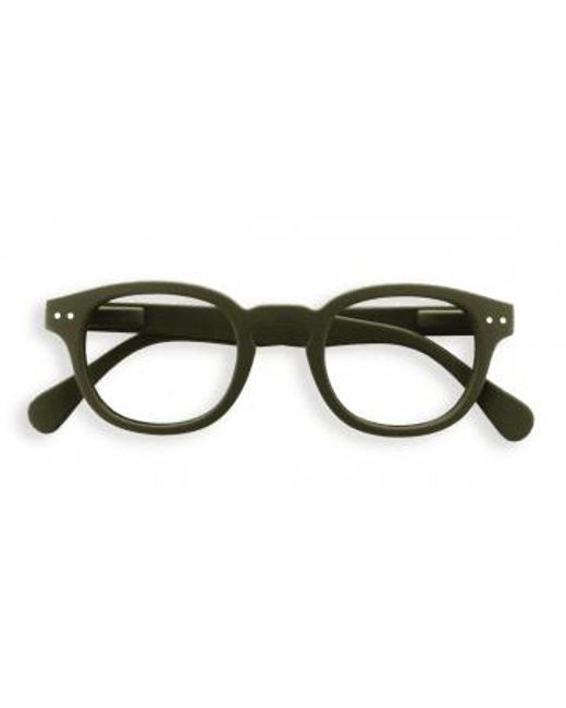 Izipizi Green Style C Reading Glasses for men