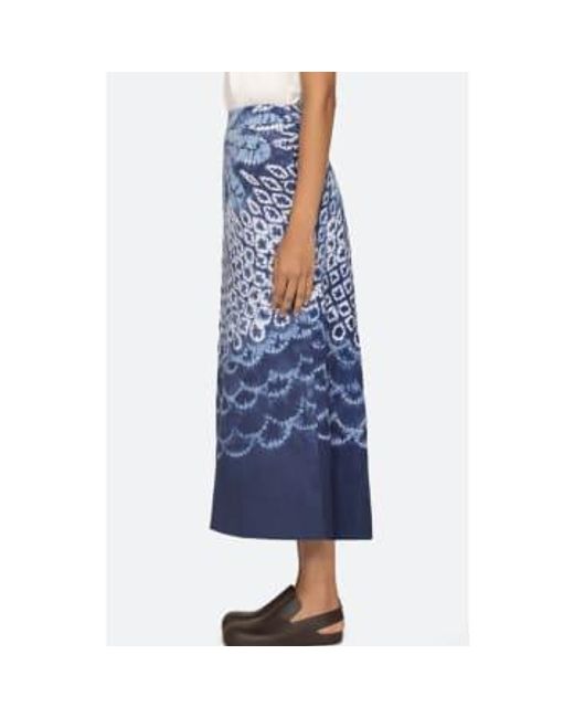 Sea Blue Blythe Skirt