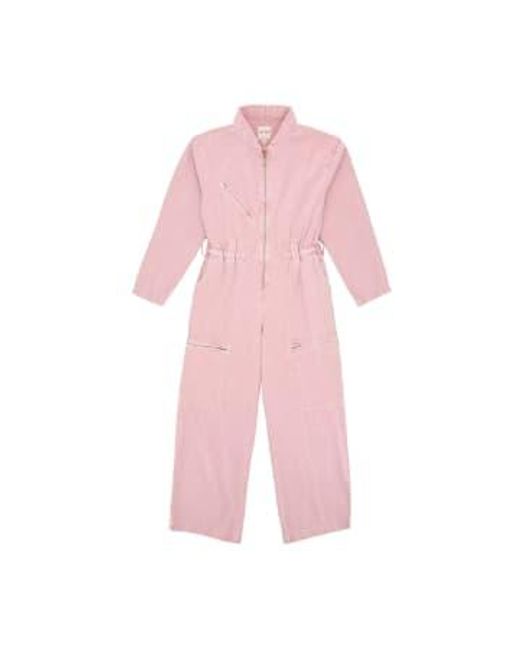 seventy + mochi Pink Dusty All In One Amelia Jumpsuit
