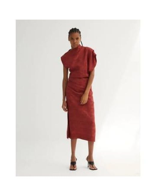 HARA JCQ SOPHIE & LUCIE Robe Sophie and Lucie en coloris Red