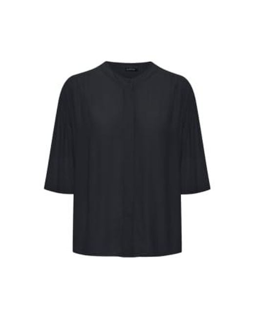Sllayna shirt ss Soaked In Luxury de color Black