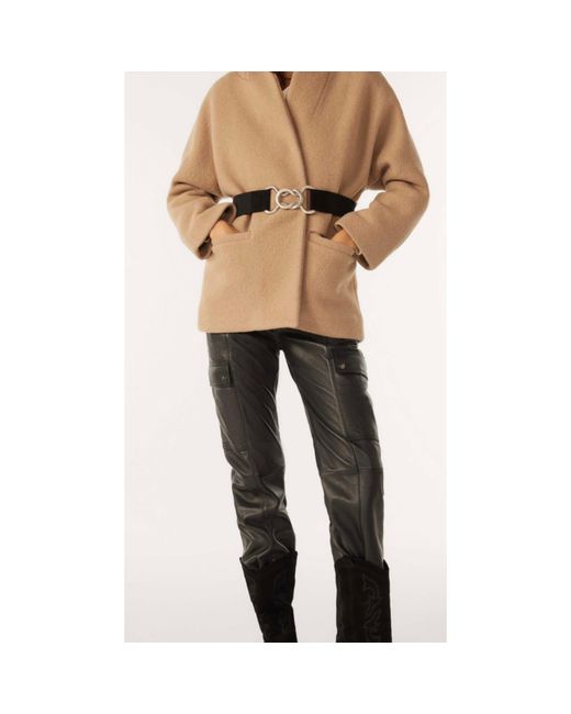 Veste carole Ba sh en coloris Marron Lyst