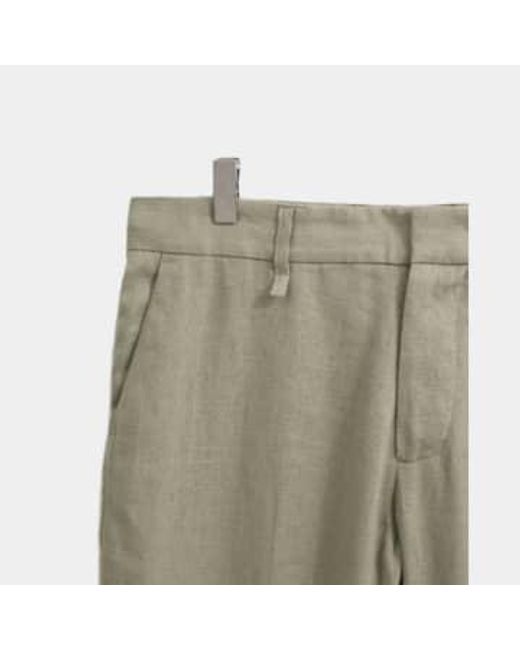 Wax London Green Alp Trousers Pale Khaki W36 for men
