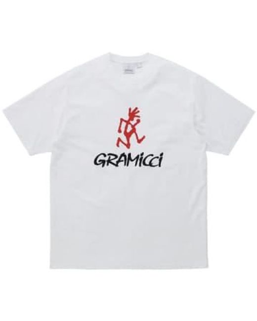 Gramicci White Logo T-shirt Medium