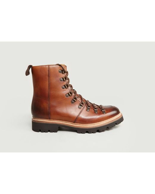 Botas montaña latón marrón Grenson de hombre de color Marrón | Lyst