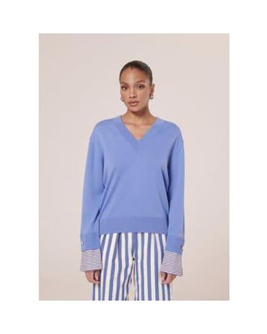 Primrose Sweater di Tara Jarmon in Blue