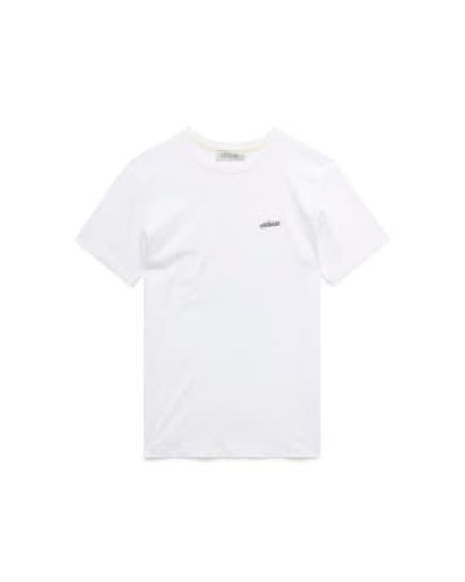 Nebeau White T-shirt Pascal /noir Xs / for men