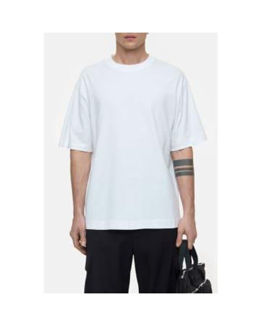 Closed White T-shirt Jersey Coton Bio L for men