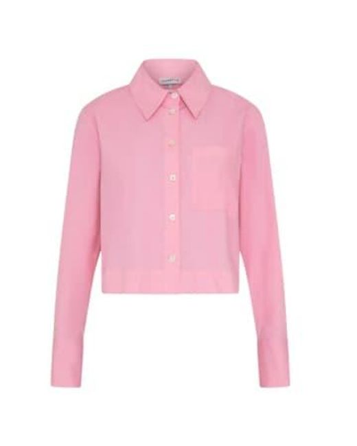 Marella Pink Abruzzo Cropped Shirt 12