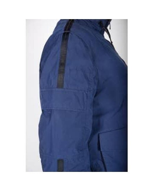 Antony Morato Blue Multi Pocket Bomber Jacket for men