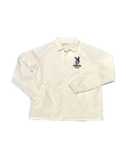 ARNOLD's Natural Coach Jacket Bunny Print for men