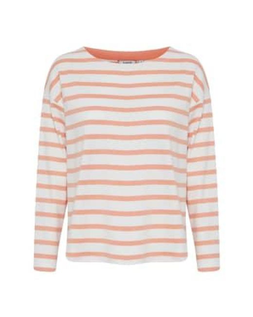 Byramsi Pullover Sunset B.Young en coloris White