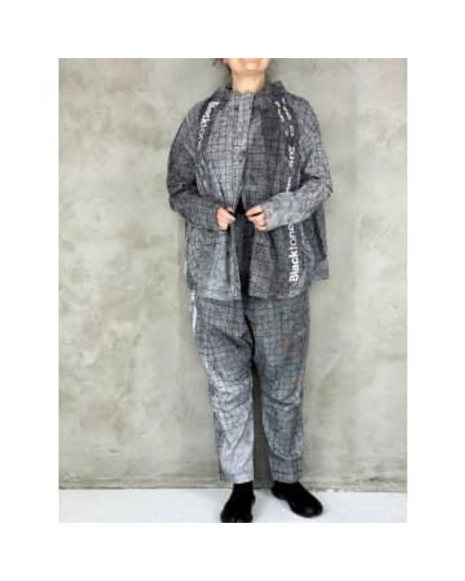 Checked Print Rundholz Jacket di New Arrivals in Gray
