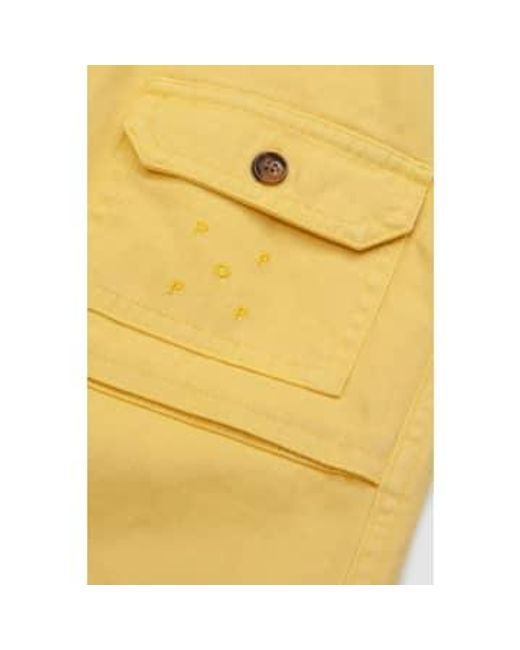 Pop Trading Co. Yellow Pocket Short Snapdragon S for men