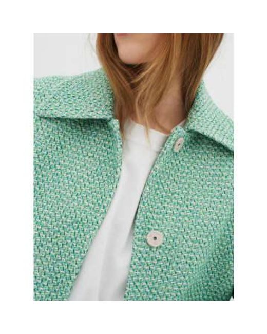 Inwear Green Titaniw Jacket Tweed Uk 10