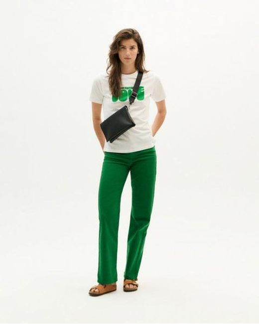 Thinking Mu Green Pantalon Theresa Vert