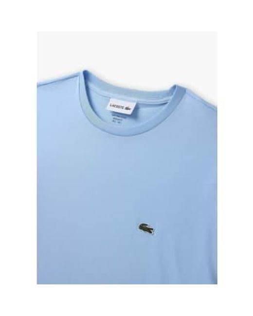 Lacoste Blue S Pima Cotton T-shirt for men