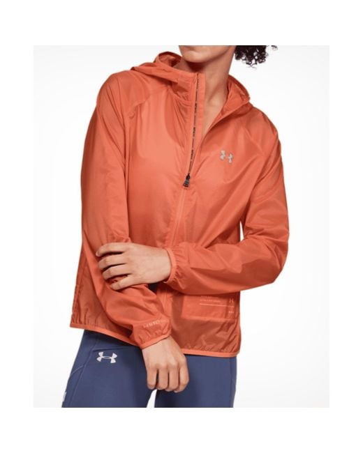 under armour orange jacket