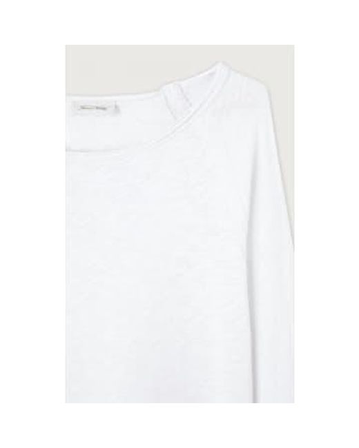 American Vintage White Sonoma Long Sleeved S T Shirt M