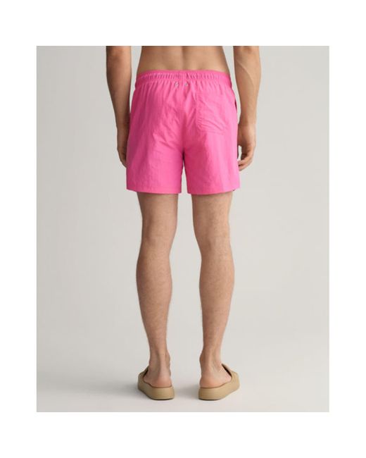 Perky Pink Classic Fit Swim Shorts GANT | Lyst