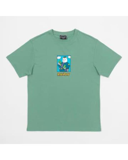 T-shirt confisqué en vert RIPNDIP pour homme en coloris Green