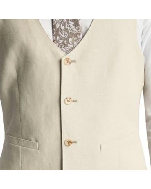 Remus Uomo Natural Massa Suit Waistcoat for men