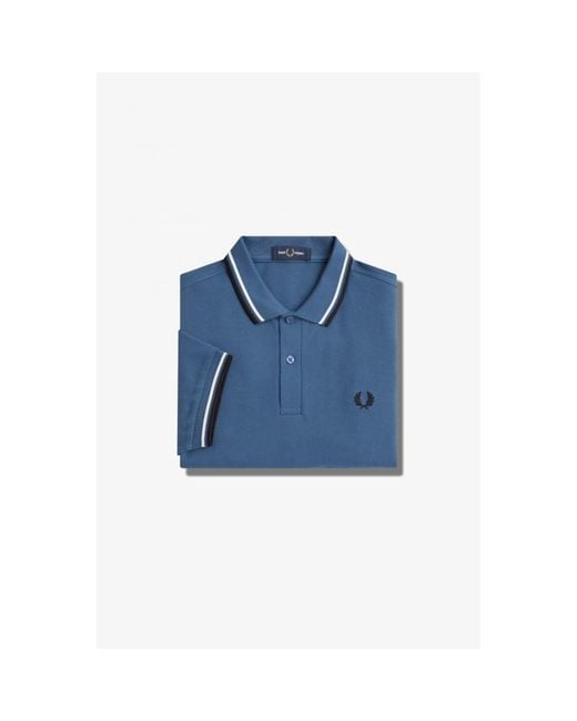 Fred Perry M3600 Polo in Blue for Men | Lyst
