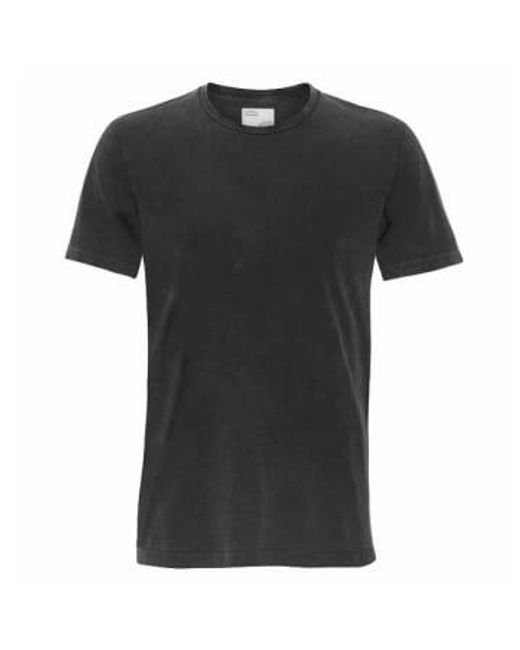COLORFUL STANDARD Black Classic Organic T-shirt Faded / M for men