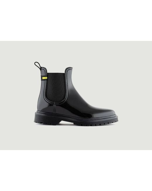 Lemon Jelly Black Maren Rain Boots Lyst UK