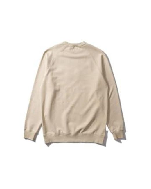 Edmmond Studios Natural Plain Biege Sweatshirt S / for men